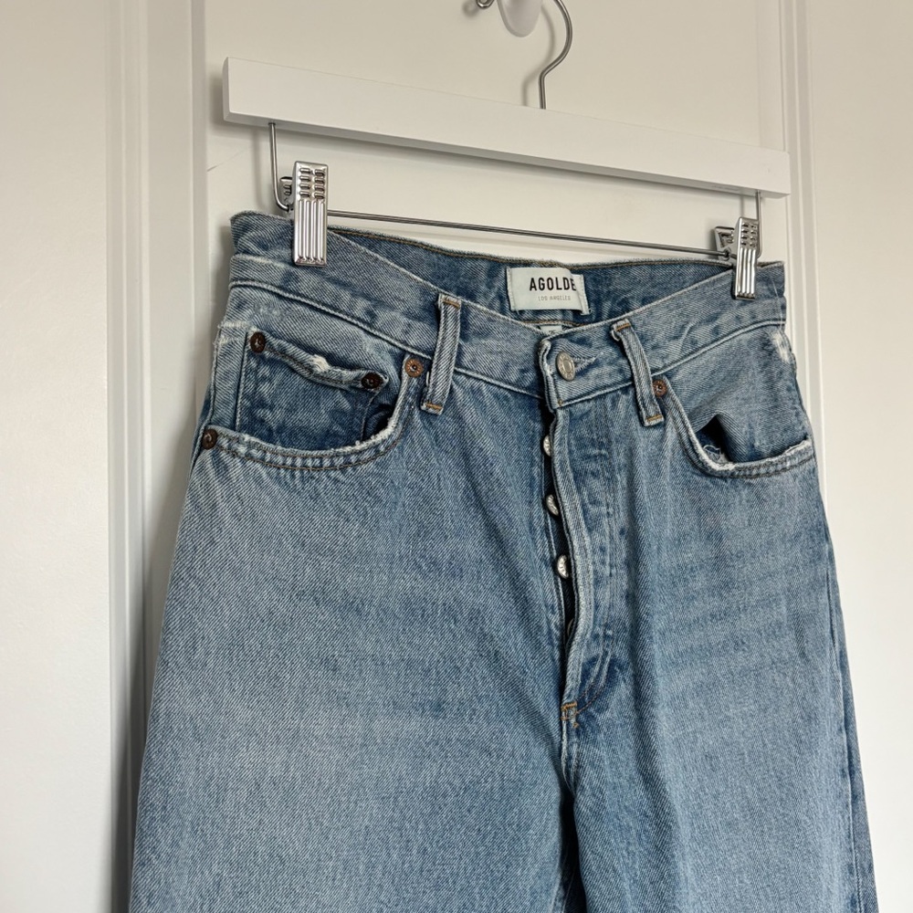 AGOLDE Mid Rise Relaxed Boot Jeans Wireless - Picture 10 of 10